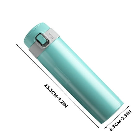 Alueeu home kitchen decor products1PC Stainless Steel Water Bottle 480ML/16OZ Bouncing Bottles
Alueeu home kitchen decor products1PC Stainless Steel Water Bottle 480ML/16OZ Bouncing Bottles