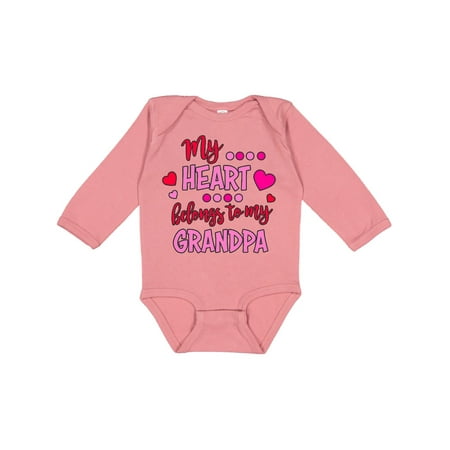 Inktastic My Heart Belongs to my Grandpa Gift Baby Boy or Baby Girl Long Sleeve Bodysuit
Inktastic My Heart Belongs to my Grandpa Gift Baby Boy or Baby Girl Long Sleeve Bodysuit