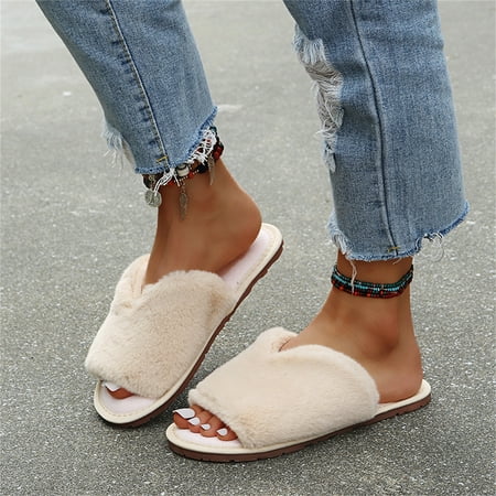 YOTAMI Women s Shoes New Style Plush Slippers Women s Home Slippers Home Interior Plush Slippers Beige
YOTAMI Women s Shoes New Style Plush Slippers Women s Home Slippers Home Interior Plush Slippers Beige