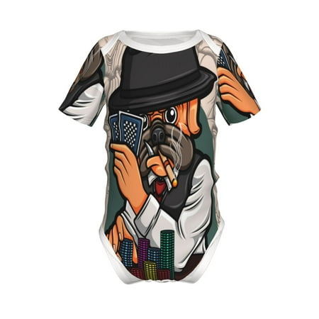 Adobk Pug Dog Print Baby Climbing Clothes Jumpsuit Rompers Classic Rompers Child Short sleeve Bodysuits-12 Months
Adobk Pug Dog Print Baby Climbing Clothes Jumpsuit Rompers Classic Rompers Child Short sleeve Bodysuits-12 Months