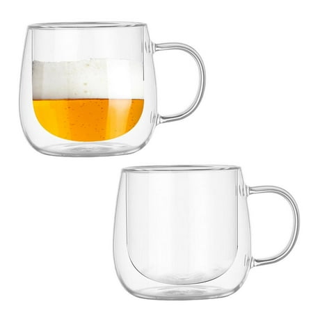 Tohuu Double Wall Glass Coffee Cups 10OZ Large Insulated Layer Coffee Cups For Microwave Safe Heat-resisting Insulated Coffee Mug Perfect For Espresso Latte Cappuccino positive
Tohuu Double Wall Glass Coffee Cups 10OZ Large Insulated Layer Coffee Cups For Microwave Safe Heat-resisting Insulated Coffee Mug Perfect For Espresso Latte Cappuccino positive
