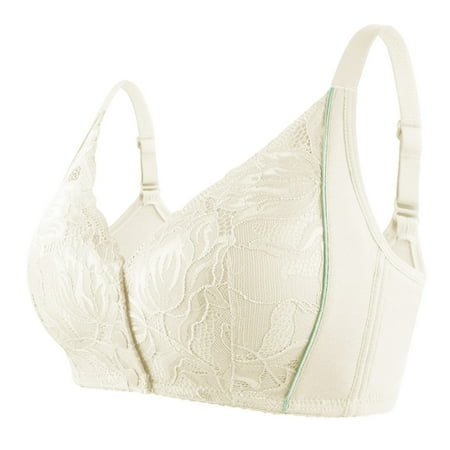 Bras For Women Women s Gold Edged Lace Front Buckle Shaped Cup With Adjustable Shoulder Straps No Steel Ring Large Bra Lingerie For Women
Bras For Women Women s Gold Edged Lace Front Buckle Shaped Cup With Adjustable Shoulder Straps No Steel Ring Large Bra Lingerie For Women