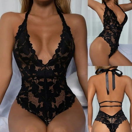 Lingerie For Women Lingerie Lace Backless Lanyard Underwear Conjoined Tight Lace Underwear
Lingerie For Women Lingerie Lace Backless Lanyard Underwear Conjoined Tight Lace Underwear