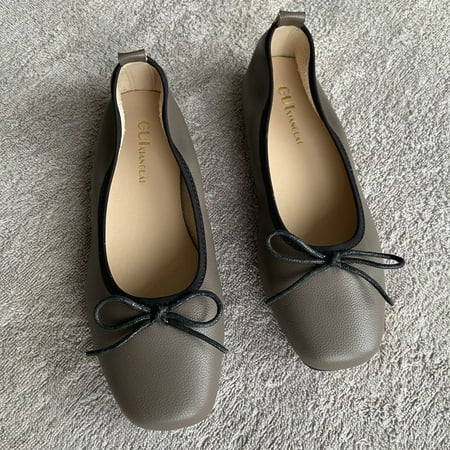 Women‘s Bowknot Ballet Flats Solid Color Square Toe Slip On Shoes Lightweight Walking Shoes
Women‘s Bowknot Ballet Flats Solid Color Square Toe Slip On Shoes Lightweight Walking Shoes