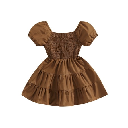 Bagilaanoe Toddler Baby Girl Summer Dress Short Sleeve Ruffled A-line Princess Dresses 12M 18M 24M 3T 4T 5T Kids Casual Swing Sundress
Bagilaanoe Toddler Baby Girl Summer Dress Short Sleeve Ruffled A-line Princess Dresses 12M 18M 24M 3T 4T 5T Kids Casual Swing Sundress