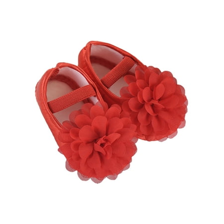 Lacyhop Baby Girls Mary Jane Prewalker Crib Shoes First Walker Flats Party Cute Princess Dress Shoe Soft Sole Slip On Flower-Red 3C
Lacyhop Baby Girls Mary Jane Prewalker Crib Shoes First Walker Flats Party Cute Princess Dress Shoe Soft Sole Slip On Flower-Red 3C