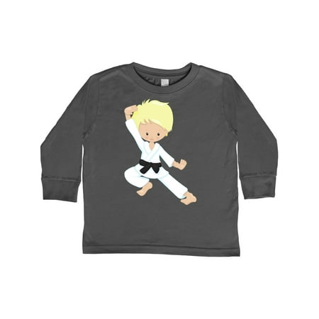 Inktastic Cute Boy Blond Hair Black Belt Karate Pose Gift Toddler Boy Girl Long Sleeve T-Shirt
Inktastic Cute Boy Blond Hair Black Belt Karate Pose Gift Toddler Boy Girl Long Sleeve T-Shirt