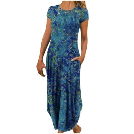jsaierl Summer Dress Women 2023 Vacation Print Dress Hide Belly Short Sleeve Midi Dress Fashion Crew Neck Dress
jsaierl Summer Dress Women 2023 Vacation Print Dress Hide Belly Short Sleeve Midi Dress Fashion Crew Neck Dress