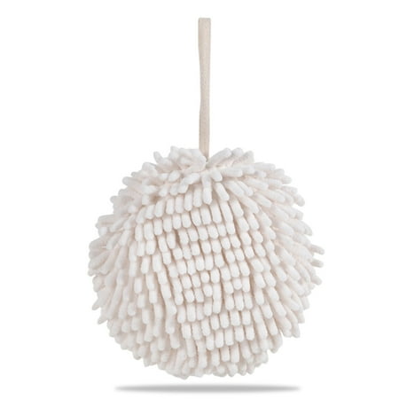 20PCS Kitchen Ball Shaped Hanging Hand Cleaning Towel Washable Plush Drying Towels Water Absorbent Smooth Bathroom Home Supplies White
20PCS Kitchen Ball Shaped Hanging Hand Cleaning Towel Washable Plush Drying Towels Water Absorbent Smooth Bathroom Home Supplies White