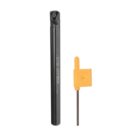 Uxcell 1/3 Shank Lathe Indexable Boring Bar Turning Tool Holder S10K-STFCR09