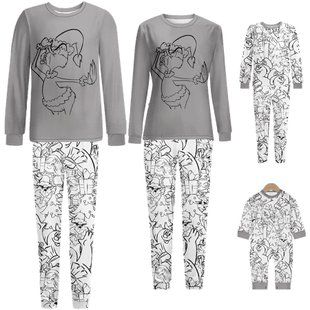 Family Christmas Pajamas Sleepwear Set Cartoon Monster Print Sizes for Adult-Kids-Baby-Pet 2-Piece Top and Pants Bodysuits Unisex Pajamas Set
Family Christmas Pajamas Sleepwear Set Cartoon Monster Print Sizes for Adult-Kids-Baby-Pet 2-Piece Top and Pants Bodysuits Unisex Pajamas Set