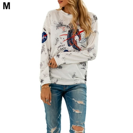 BESTHUA Women s T-shirt Casual Pullover Printing Long Sleeve Blouse Off Shoulder Round Neck Top
BESTHUA Women s T-shirt Casual Pullover Printing Long Sleeve Blouse Off Shoulder Round Neck Top