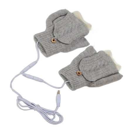 Full Finger Heated Gloves Double Sided Heating Foldable Fingerless Heated Gloves USB For Gaming For Cold Autumn Gray
Full Finger Heated Gloves Double Sided Heating Foldable Fingerless Heated Gloves USB For Gaming For Cold Autumn Gray