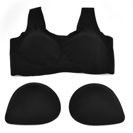 Women s Sleep Bras Thin Soft Comfy Daily Bras Seamless Leisure Bras with Removable PadsBlack
Women s Sleep Bras Thin Soft Comfy Daily Bras Seamless Leisure Bras with Removable PadsBlack