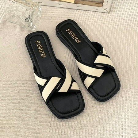 Slippers Women‘s Summer Wear New Fashion Style Joker Korean Style Soft Bottom Sandals Women‘s Trendy
Slippers Women‘s Summer Wear New Fashion Style Joker Korean Style Soft Bottom Sandals Women‘s Trendy