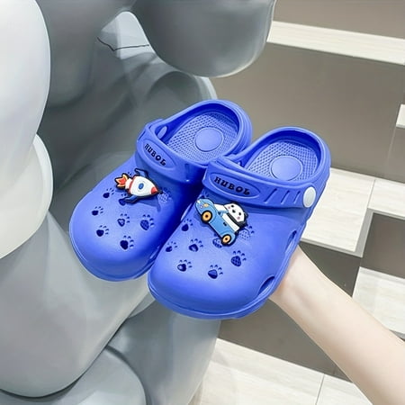 Kids Anti-Slip Garden Clogs - Comfortable Slip-On Sandals for Boys and Girls
Kids Anti-Slip Garden Clogs - Comfortable Slip-On Sandals for Boys and Girls