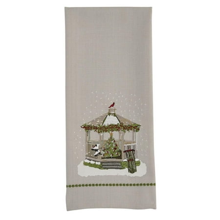 Gazebo Embroidered Dishtowels - Set of 2