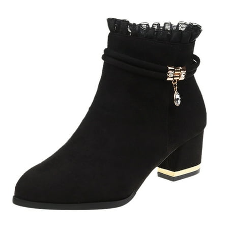 Wesracia Boots For Women Winter Boots Women s Fashion Casual Retro Crystal Zipper Ankle Short Boots Square Heels Shoes
Wesracia Boots For Women Winter Boots Women s Fashion Casual Retro Crystal Zipper Ankle Short Boots Square Heels Shoes