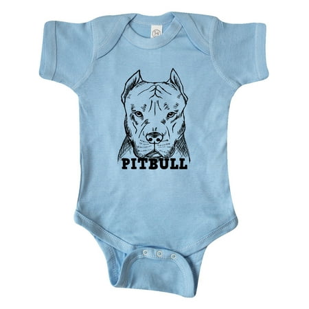 Inktastic Pitbull Sketch Portrait with Dog Breed Name Gift Baby Boy or Baby Girl Bodysuit
Inktastic Pitbull Sketch Portrait with Dog Breed Name Gift Baby Boy or Baby Girl Bodysuit