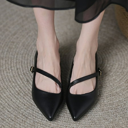 christmas fashion summer and autumn women pumps pointed toe buckle shallow mouth low heel solid color casual
christmas fashion summer and autumn women pumps pointed toe buckle shallow mouth low heel solid color casual