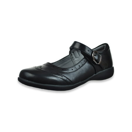 School Rider Girls Mary Jane Shoes - black 8 youth
