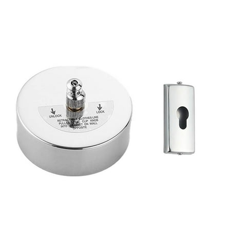 Kironypik Living Room Retractable Clothesline Wall Mounted Stainless Steel Underwear Drying Rope Laundry Rack Hanger Anti-drop Nonslip 2.8m
Kironypik Living Room Retractable Clothesline Wall Mounted Stainless Steel Underwear Drying Rope Laundry Rack Hanger Anti-drop Nonslip 2.8m