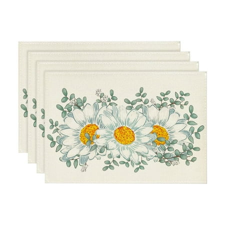 4PCS Spring Green Flowers Running Chrysanthemum Western Placemat Linen Printed Table Heat Insulation Mat Cork Mats Rectangle Light Place Mats Table Doilies round Light Napkins round Table Place Mats
4PCS Spring Green Flowers Running Chrysanthemum Western Placemat Linen Printed Table Heat Insulation Mat Cork Mats Rectangle Light Place Mats Table Doilies round Light Napkins round Table Place Mats