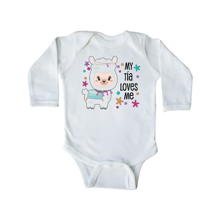 Inktastic My Tía Loves Me- cute and happy llama Gift Baby Boy or Baby Girl Long Sleeve Bodysuit
Inktastic My Tía Loves Me- cute and happy llama Gift Baby Boy or Baby Girl Long Sleeve Bodysuit