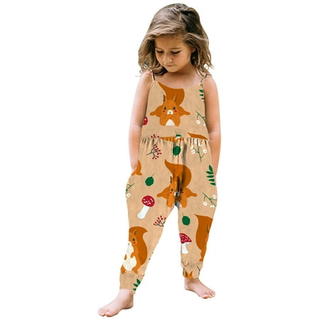 Leutsin Newborn Baby Girl Clothes Toddler Baby Girl Jumpsuits Cartoon Printing Strap Romper Pants With Pockets
Leutsin Newborn Baby Girl Clothes Toddler Baby Girl Jumpsuits Cartoon Printing Strap Romper Pants With Pockets