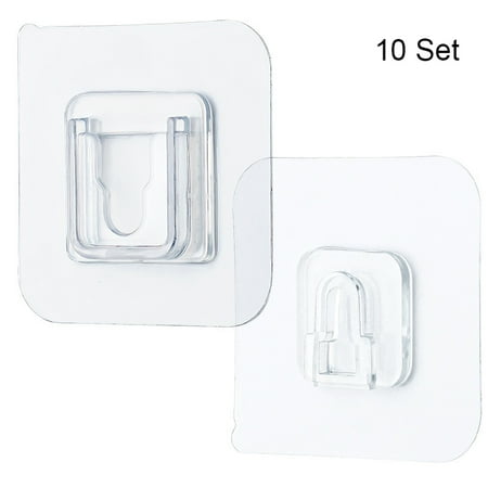 Double-Sided Self Adhesive Wall Hooks Multipurpose Waterproof Punch-Free Hooks for Kitchen Bathroom Living Room
Double-Sided Self Adhesive Wall Hooks Multipurpose Waterproof Punch-Free Hooks for Kitchen Bathroom Living Room