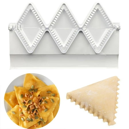 Yesbay Dumpling Skin Pressing Not Sticky Easily Demoulding Triangles Make Dumplings 4 Cavities Foldable Dumpling Mold for Kitchen
Yesbay Dumpling Skin Pressing Not Sticky Easily Demoulding Triangles Make Dumplings 4 Cavities Foldable Dumpling Mold for Kitchen