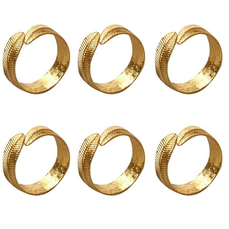 6Pcs Alloy Leaf Modern Meal Buckle Cloth Ring Hotel Model Room Napkin Buckle Restaurant B
6Pcs Alloy Leaf Modern Meal Buckle Cloth Ring Hotel Model Room Napkin Buckle Restaurant B