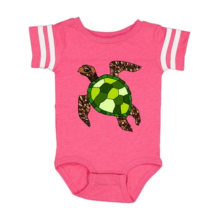 Inktastic Turtle Illustration Gift Baby Boy or Baby Girl Bodysuit