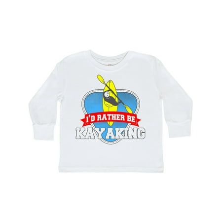 Inktastic I d Rather Be Kayaking Gift Toddler Boy or Toddler Girl Long Sleeve T-Shirt
Inktastic I d Rather Be Kayaking Gift Toddler Boy or Toddler Girl Long Sleeve T-Shirt