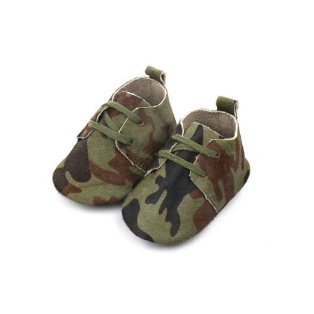 Lacyhop Unisex Baby Crib Shoe Lace Up Casual Sneaker Soft Sole First Walking Shoes Daily Non-slip Flats Comfort Prewalker Camouflage Green 6C
Lacyhop Unisex Baby Crib Shoe Lace Up Casual Sneaker Soft Sole First Walking Shoes Daily Non-slip Flats Comfort Prewalker Camouflage Green 6C