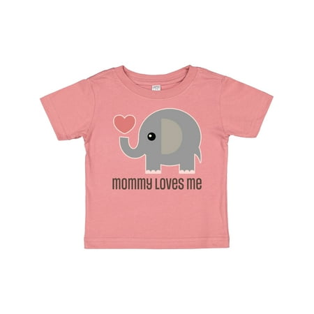 Inktastic Mommy Loves Me Elephant Gift Baby Boy or Baby Girl T-Shirt
Inktastic Mommy Loves Me Elephant Gift Baby Boy or Baby Girl T-Shirt
