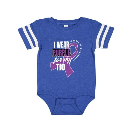 Inktastic Chronic Pain I Wear Purple For My Tio Gift Baby Boy or Baby Girl Bodysuit
Inktastic Chronic Pain I Wear Purple For My Tio Gift Baby Boy or Baby Girl Bodysuit