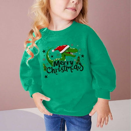 Blczomt Toddler Sweatshirt Cotton Crew Neck Graphic Sweatshirts Soft Pullover Green Fashion Ugly Christmas Girls Tops
Blczomt Toddler Sweatshirt Cotton Crew Neck Graphic Sweatshirts Soft Pullover Green Fashion Ugly Christmas Girls Tops