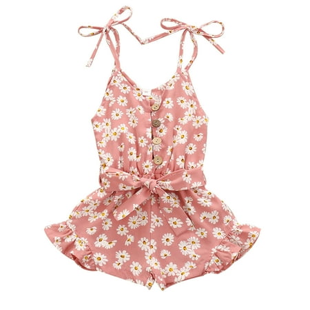 RPVATI Baby Girls Sleeveless Cotton Rompers Summer Infant Toddler Romper Floral Printed Strap Bodysuit
RPVATI Baby Girls Sleeveless Cotton Rompers Summer Infant Toddler Romper Floral Printed Strap Bodysuit
