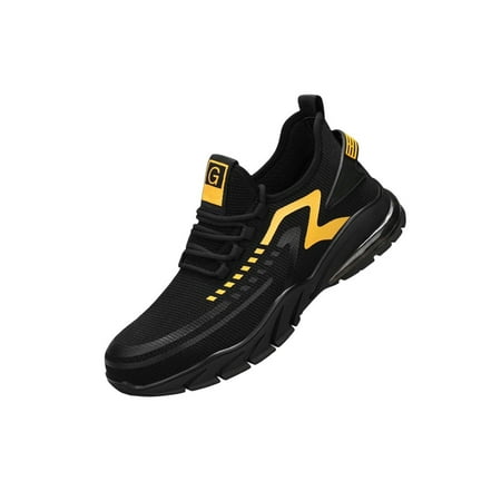 Fangasis Women Safety Shoe Steel Toe Work Shoes Slip Resistant Sneaker Unisex Sneakers Construction Comfort Lace Up Black Yellow 8.5
Fangasis Women Safety Shoe Steel Toe Work Shoes Slip Resistant Sneaker Unisex Sneakers Construction Comfort Lace Up Black Yellow 8.5
