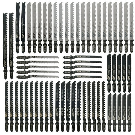 willkey 64Pcs Jigsaw Blades Set Jig Saw Blades Assorted Jigsaw Blade Set in Tools for Wood Metal Cutting
willkey 64Pcs Jigsaw Blades Set Jig Saw Blades Assorted Jigsaw Blade Set in Tools for Wood Metal Cutting