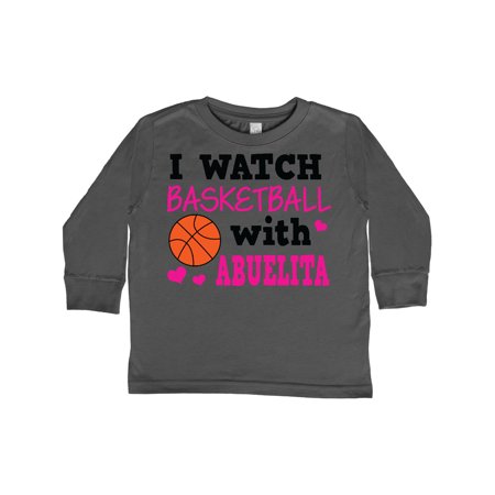 Inktastic I Watch Basketball with Abuelita Gift Toddler Toddler Girl Long Sleeve T-Shirt
Inktastic I Watch Basketball with Abuelita Gift Toddler Toddler Girl Long Sleeve T-Shirt