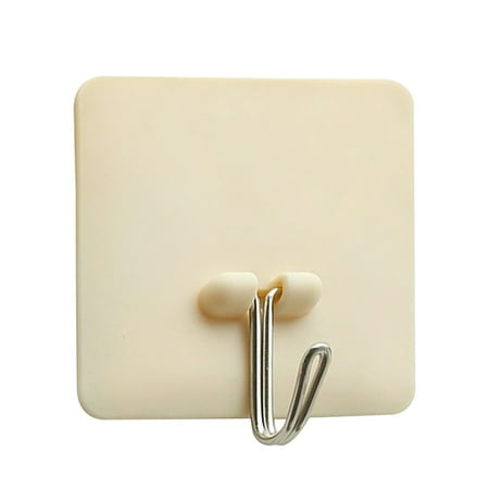 Strong Sticky Hooks Hangers Organizer Wall Hanging Self-adhesive Heavy Duty Hooks Decorative Hooks for Kitchen Bathroom (Beige)
Strong Sticky Hooks Hangers Organizer Wall Hanging Self-adhesive Heavy Duty Hooks Decorative Hooks for Kitchen Bathroom (Beige)