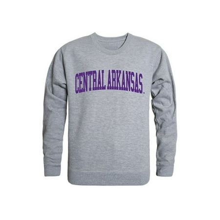 UCA University of Central Arkansas Game Day Crewneck Pullover Sweatshirt Sweater Heather Grey