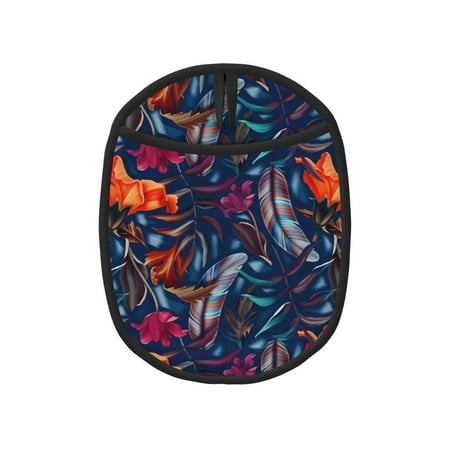 Lukts Tropical Flower Print Silicone Pot Mat Mitten With Hanging Loop Heat Resistant Oven Mitts Non-Slip Bbq Baking Smoking Potholders
Lukts Tropical Flower Print Silicone Pot Mat Mitten With Hanging Loop Heat Resistant Oven Mitts Non-Slip Bbq Baking Smoking Potholders