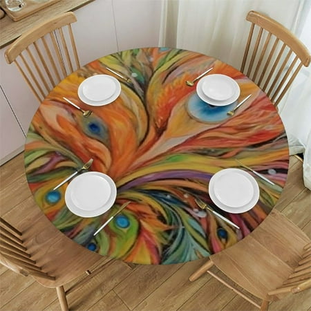 Wllo0ord Download Wallpaper Round Tablecloth Soft Table Cloth Waterproof Washable Table Cover for Dinning Tabletop Party Banquet Decoration 46-50
Wllo0ord Download Wallpaper Round Tablecloth Soft Table Cloth Waterproof Washable Table Cover for Dinning Tabletop Party Banquet Decoration 46-50