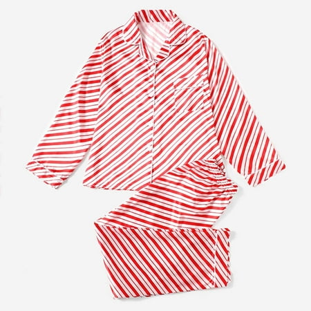 Cntydi Pajamas for Women Gifts Family Wear Cartoon Christmas Parent-child Pajamas Long Sleeved Trousers Cardigan Suit Homewear Baby
Cntydi Pajamas for Women Gifts Family Wear Cartoon Christmas Parent-child Pajamas Long Sleeved Trousers Cardigan Suit Homewear Baby