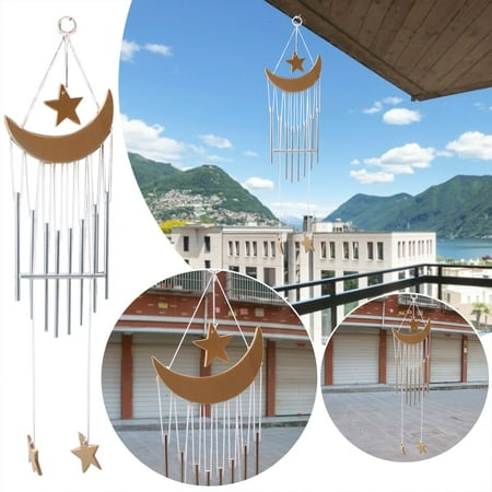 Alueeu Moon Star Series Wind Chime Ornament Birthday Gift Wooden Multi Bell Wind Chime Room Bedroom Door And Window Balcony Pendant Meditation Chime
Alueeu Moon Star Series Wind Chime Ornament Birthday Gift Wooden Multi Bell Wind Chime Room Bedroom Door And Window Balcony Pendant Meditation Chime