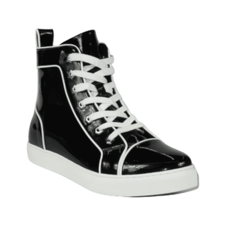 Mens High Top Shoes By FIESSO AURELIO GARCIA Shiny Patent Leather 2416 Black
Mens High Top Shoes By FIESSO AURELIO GARCIA Shiny Patent Leather 2416 Black