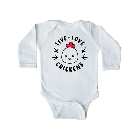 Inktastic Live Love Chickens Gift Baby Boy or Baby Girl Long Sleeve Bodysuit
Inktastic Live Love Chickens Gift Baby Boy or Baby Girl Long Sleeve Bodysuit